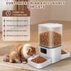 Gugxiom 6L Automatic Cat Feeder for 2 Cats, Cat Food