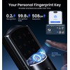 Veise VE027 Built-in Wi-Fi Smart Lock, Fingerprint Keyless Entry Front