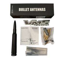 VMS Black Bullet Antenna For Ford F150 and Ranger Fits All Ford Trucks