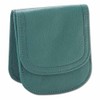 Taxi Wallet® TW03-DRAGONFLY - Soft Leather (Green) - Compact, Front