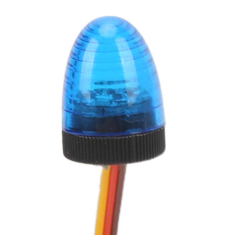 RC Car Alarming Light 5 Light Modes High Simulation Round