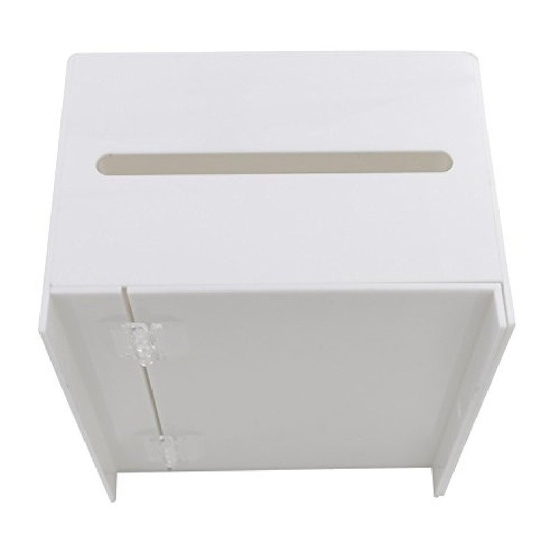Aoakua Acrylic Keyed Questionnaire Box Money Box Donation Box Charity