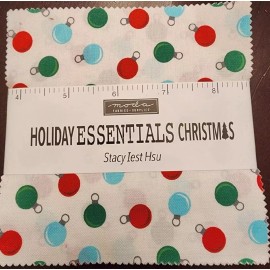 MODA Holiday Essentials Christmas by Stacy Iest Hsu 5" Charm Pack