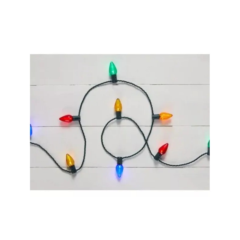 Home Accents Holiday 50 Multi-Colored C9 Super-Bright LED Lights