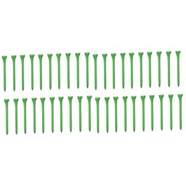 Sosoport 2sets Golf Tees Wood Outdoor Protective Tees 7cm Length Depth Consistency 100pcs*2