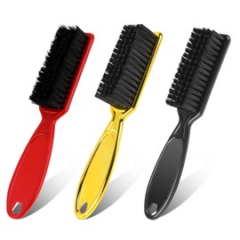 3 Pieces Hairdresser Brush Cleaning Brush Nail Brush Nylon Brush Beard Brush Barber Blades Cleaning Brush Tool for Hair Clippers