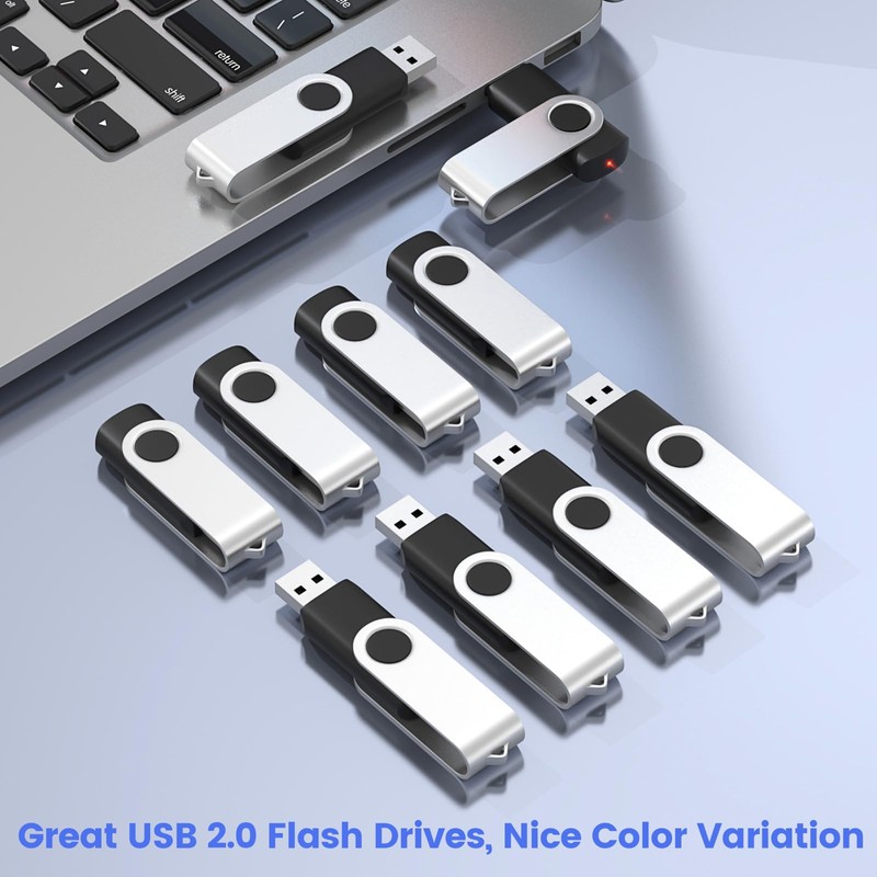 ABLAZE 512MB USB Flash Drive 100 Pack, USB 2.0 Thumb