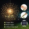 PXBNIUYA Solar Starburst Sphere Lights,200 LED Firework Light, 8 Modes
