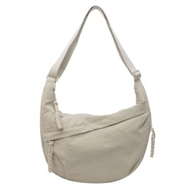 HICARRY Multi-pocket Crossbody Bag for Women Crescent Shoulder Bag Trendy Lightweight Sling Bag Purse