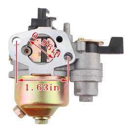 Carbhub GX120 Carburetor Air Filter Kit for GX120 GX160 GX168 GX168F GX200 5.5HP 6.5HP Engine Motor Generator Mower for 16100-ZH8-W51 16100-ZH8-W61 16100-ZE1-814 16100-ZE1-825