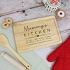 eBuyGB Mummy's Kitchen Wooden Cutting Chopping Board, Where The Best