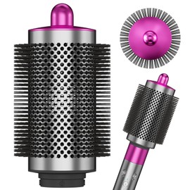 Upgraded Large Round Brush Attachment for Dyson Air wrap Jumbo Bigger Oval Round Volumizing Brush for Dyson Airwrap Accessories Volumizing for Airwrap Attachments