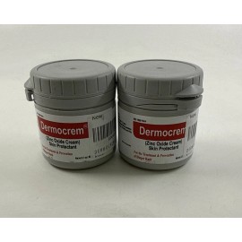 Dermocrem Zinc Oxide Cream Skin Protectant Pack Of 2