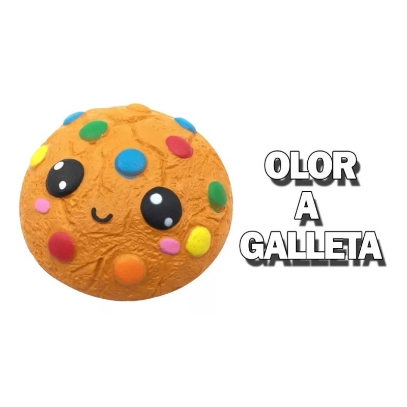 Squishy Kawaii Con Olor Galleta Apachurrable Anti Estrés
