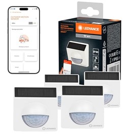 LEDVANCE SMART+ WiFi Outdoor Motion Sensor IP65 Plastic White Pack of 4