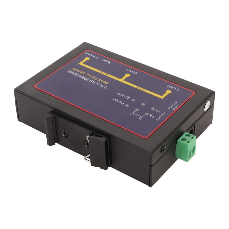 Serial Device Server Dual Port RS232 485 422 to Ethernet