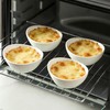 Ramekins 4.5 oz Oven Safe, Ceramic Creme Brulee Ramekins, Pudding