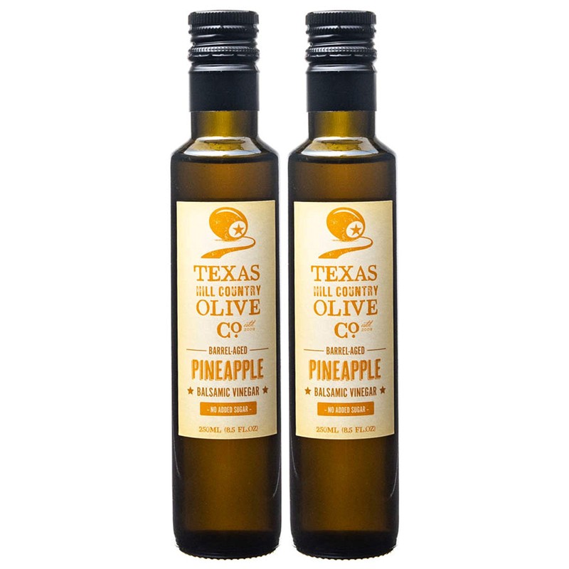 Pineapple Balsamic Vinegar - Gourmet Barrel Aged Infused Balsamic Vinegar