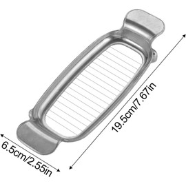 Silver Butter Cutter Slicer, Butter Cutter Slicer, Stainless Steel Food Grade Cheese Slicer, Versatile Cheese Cube Blade and Grater, Cheese Wire Blade and Butter Grater Cheese Tools