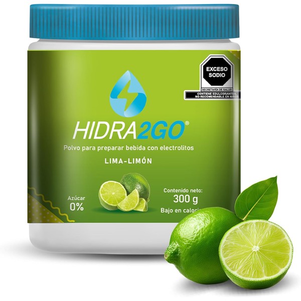 HIDRA2GO | Electrolitos Sin Azucar en Polvo 300gr - Sabor