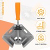 GENHAKON 4 PCS Corner Clamps for Woodworking, Premium 90 Degree