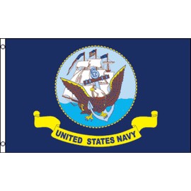 US Navy Flag 3x5ft Nylon
