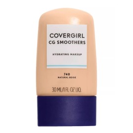 COVERGIRL 2 PACK COVERGIRL CG SMOOTHERS HYDRATING MAKEUP UNSCENTED 740 NATURAL BEIGE