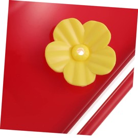 BESPORTBLE 16 Pcs Bird Feeder Flowers Feeder for Cage Cages Clear Multi Bird Potable Birdbath Finch Warmers Replacement Flower Feeding Ports More Birdbaths Birdfeeder Thistle Feed Rat Plastic