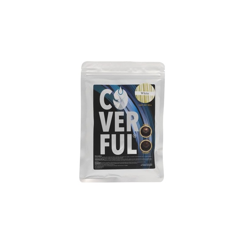 Fibra Capilar Coverful Premium 100 Gramos Para Cubrir Calvicie, Canas