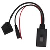 Wireless Bluetooth Audio Adapter Car Radio Aux Cable with Microphone