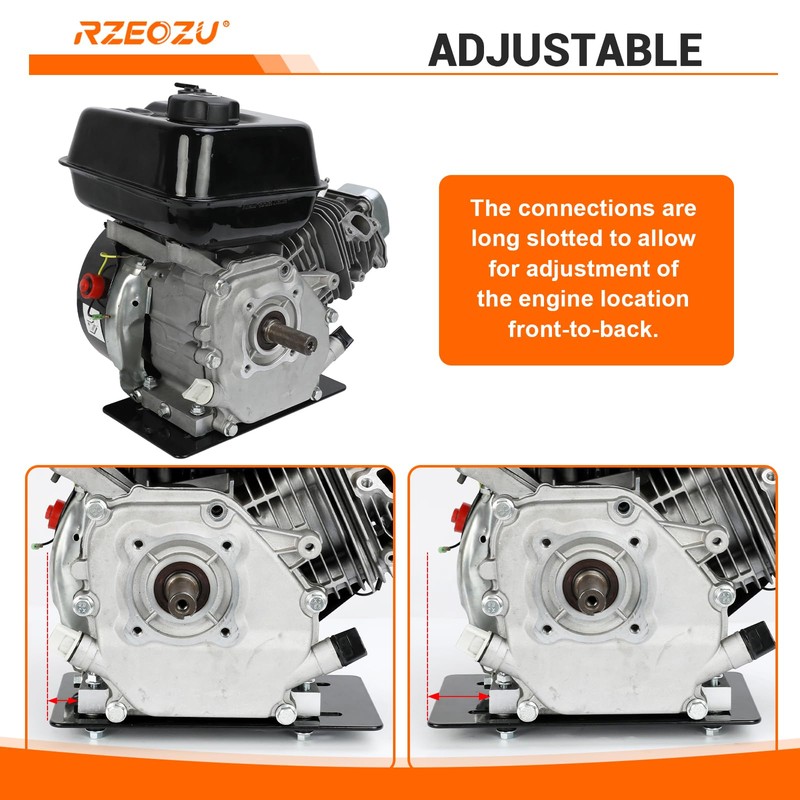 Steel Engine Mounting Plate Compatible with Predator 212 224 79cc