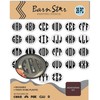 Monogram Bundle Stencil Kit, Reusable Stencils, Monogram Font, 26 Letters