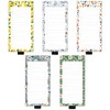5 Pack Magnetic Lemons Bloom Daisy Scandi Notepads for Fridge