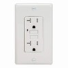 Eastman Tamper Resistant Self-Test Slim GFCI Outlet with LED Indicator