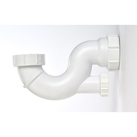 MaKe Shallow Bath Trap with Cleaning Eye 40mm