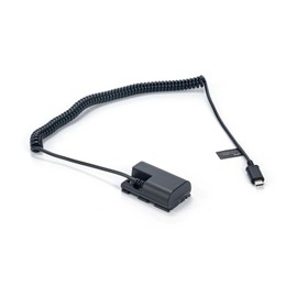 Tilta Compatible with Canon LP-E6 Dummy Battery to USB-C PD Power Cable