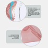 1 Pair Knee Brace Thickened Pads Breathable Mesh Silicone Spring