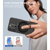 Magnet Finger Ring Grip Stand, Built with Kevlar 600D Fiber,