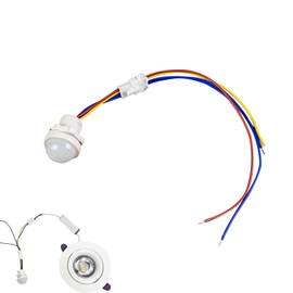 Motion Sensor Switch for Lights Mini Smart Motion-Activated Controller AC110-240V 40W Switch Add to Existing LED Outdoor Centralite Movimiento Threshold Light Switches for Home