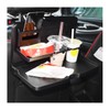 Sylvil Foldable Car Food Tray Holder, Multi Functional Portable Car