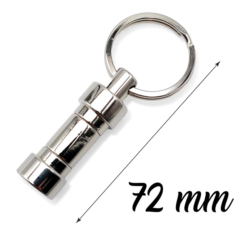 Leddy Living Key Ring Pocket Screwdriver Easy Grip Double End
