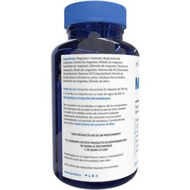 Magnium – Suplemento de Magnesio Premium con 8 Compuestos Diferentes – 60 Cápsulas