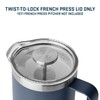 YETI Rambler 34 oz Twist-To-Lock French Press Accessory Lid with