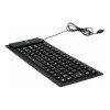 EGTMA 2 Piezas Mini Teclado Alambrico Flexible Usb Impermeable Pc