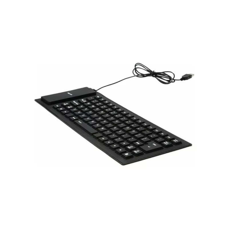 EGTMA 2 Piezas Mini Teclado Alambrico Flexible Usb Impermeable Pc