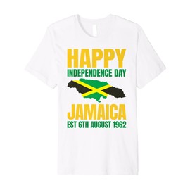 Happy Independence Day Jamaica 1962 Proud Jamaican Premium T-Shirt