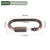 YOKIVE Pack of 4 Chain Connectors Chain Lock Quick Release