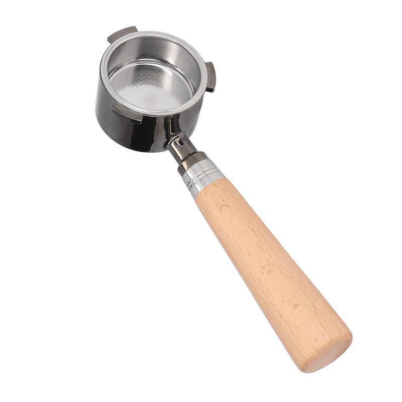 51mm Bottomless Coffee Portafilter Zinc Alloy Coffee Filter Handle For