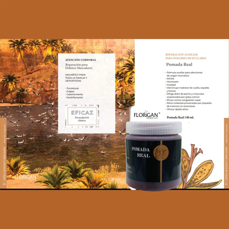 Hielo Mineral Florigan 260ml + Pomada Real Café Para Dolor