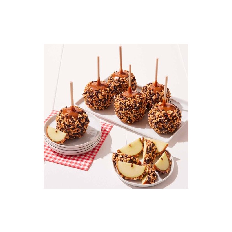 Affy Tapple Chocolaty Peanut Caramel Apple 6-Pack